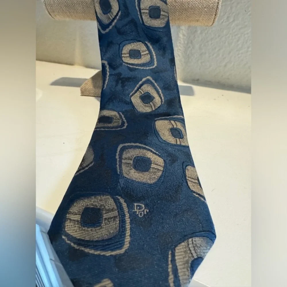 Christian Dior Vintage Blue‎  Men’s Tie NWT